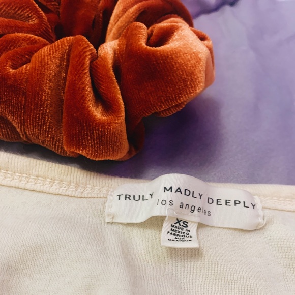 SOLD🚫Truly Madly Deeply Butterfly Cropped Tee - Picture 5 of 5